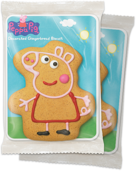 Peppa Pig™ Biscuit - Cartoon (448x564), Png Download