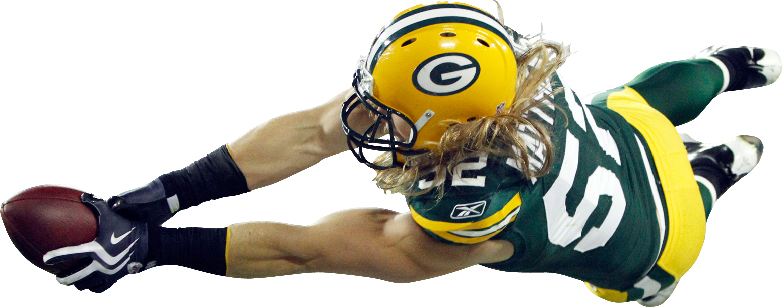 Clay Matthews Wallpaper - Aaron Rodgers White Background (1554x610), Png Download