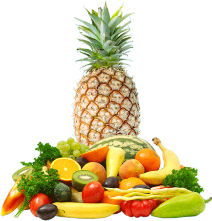 Vegetables & Fruits Png Clipart Stock - Fruit Slogans (474x547), Png Download