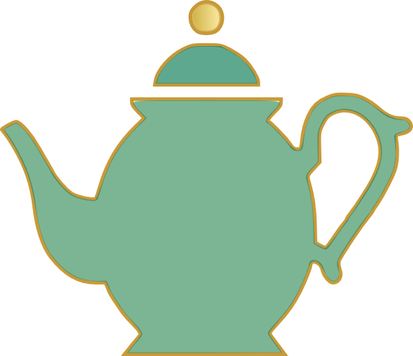 Kettle Clipart Teapot Cup - Tea Pot Clipart (600x518), Png Download
