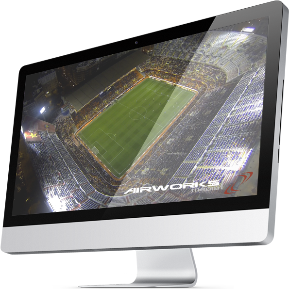 Imac - Led-backlit Lcd Display (1000x600), Png Download