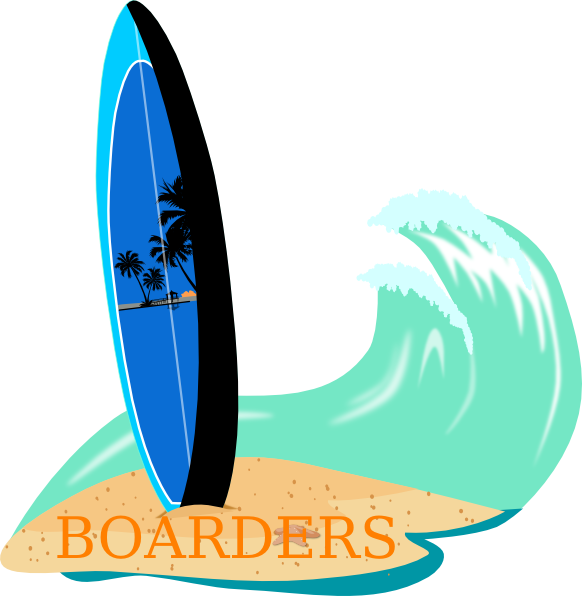 Original Png Clip Art File Surfboard Svg Images Downloading (582x596), Png Download