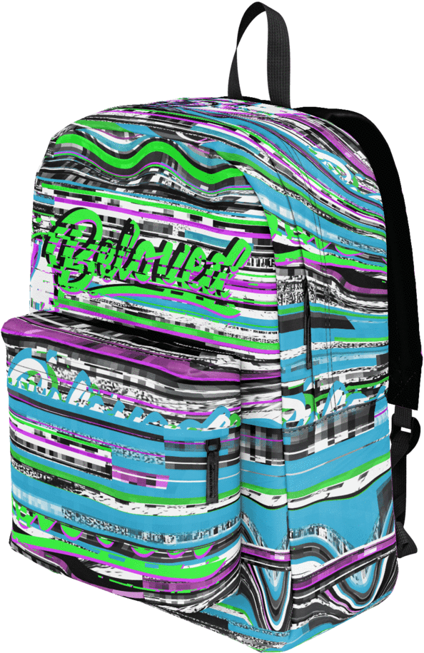 Beloved Glitch Classic Backpack - Laptop Bag (1024x1024), Png Download