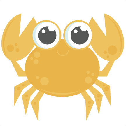 Crab Svg Cutting Files For Scrapbooking Ocean Svg Cut - Clip Art (432x432), Png Download