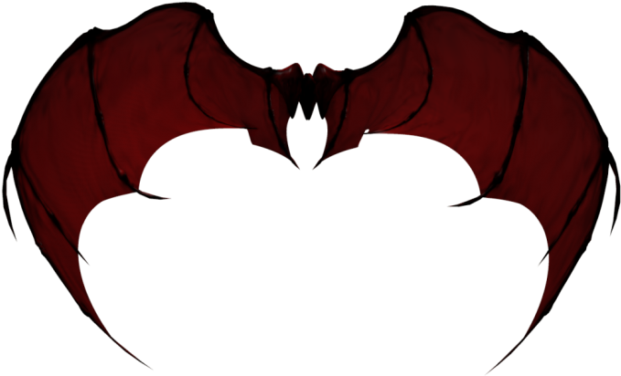 Wings Of A Demon (700x436), Png Download