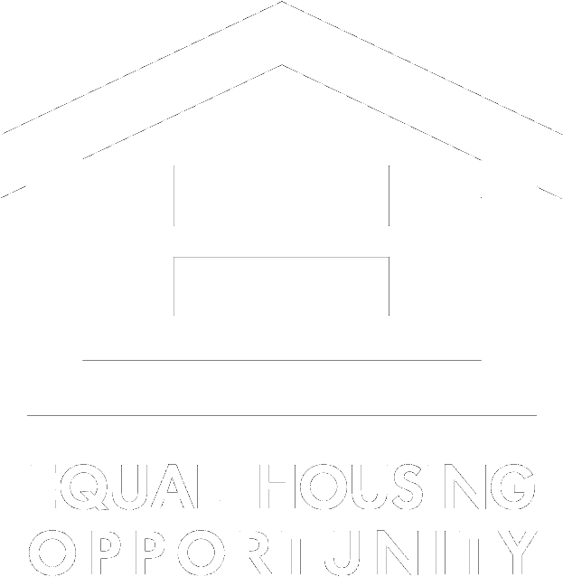 Equal Housing Opportunity Logo White Png (623x638), Png Download
