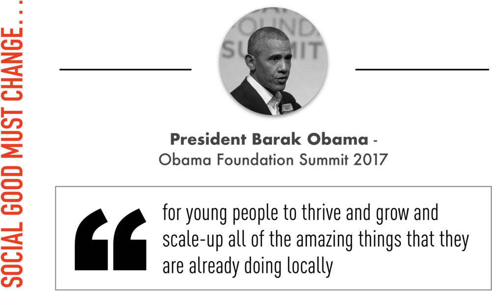 Obama Quote (1000x612), Png Download
