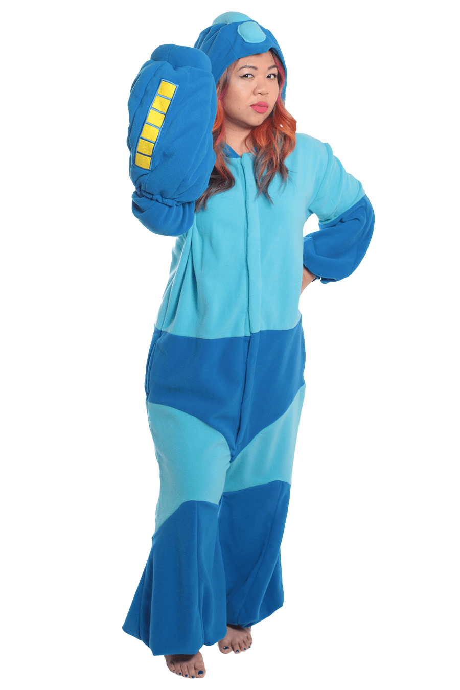 Mega Man Kigurumi Sazac - Sazac Co.,ltd. (900x1350), Png Download