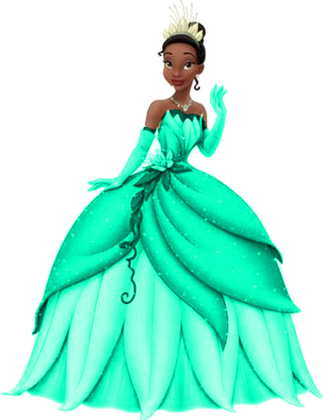 2009 Tiana - Dress Like Princess Tiana (357x464), Png Download