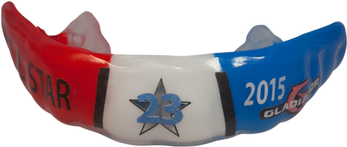Check Out Lebron James' 2015 Nba All-star Game Mouthguard - Lebron James (527x268), Png Download