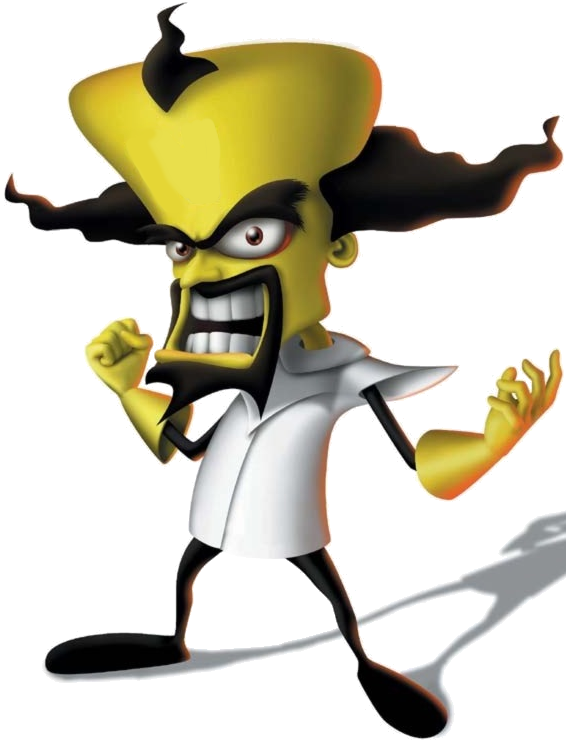 Crash Bandicoot - Dr N Crash Bandicoot (566x741), Png Download
