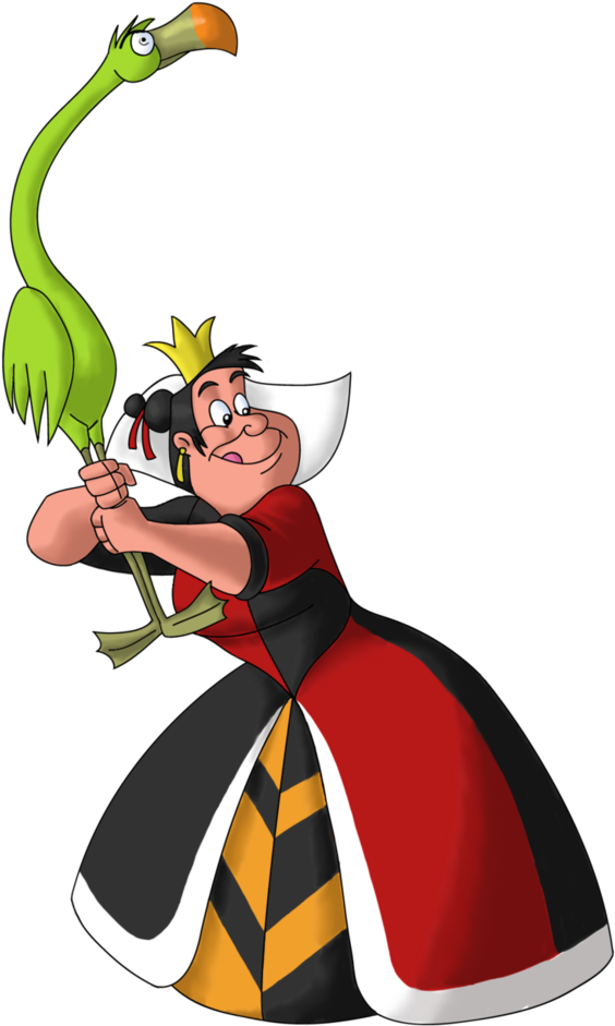Disney Villain October - Alice In Wonderland Queen Disney (788x1013), Png Download