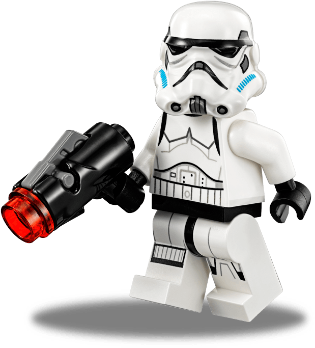 Stormtrooper™ - Lego Star Wars Ezras Speederbike (75090) (672x896), Png Download