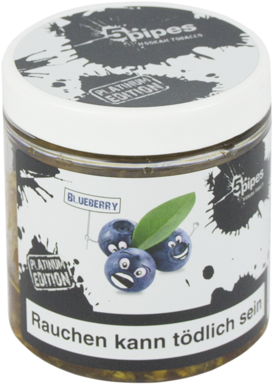 5pipes-blueberry - Drum Tabak (800x800), Png Download
