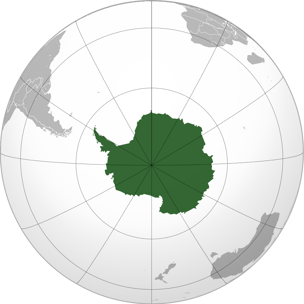 Antarctica - Location Of Antarctica (1026x1024), Png Download