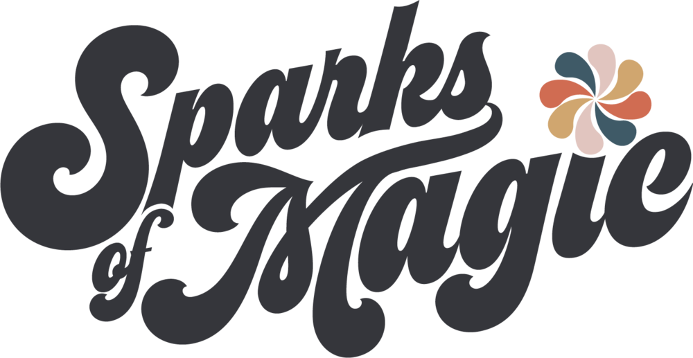 Sparks Of Magic Logo Color (1000x517), Png Download