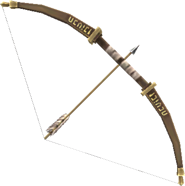 Ffxi Archery 18 - Archery Bow Png (373x375), Png Download
