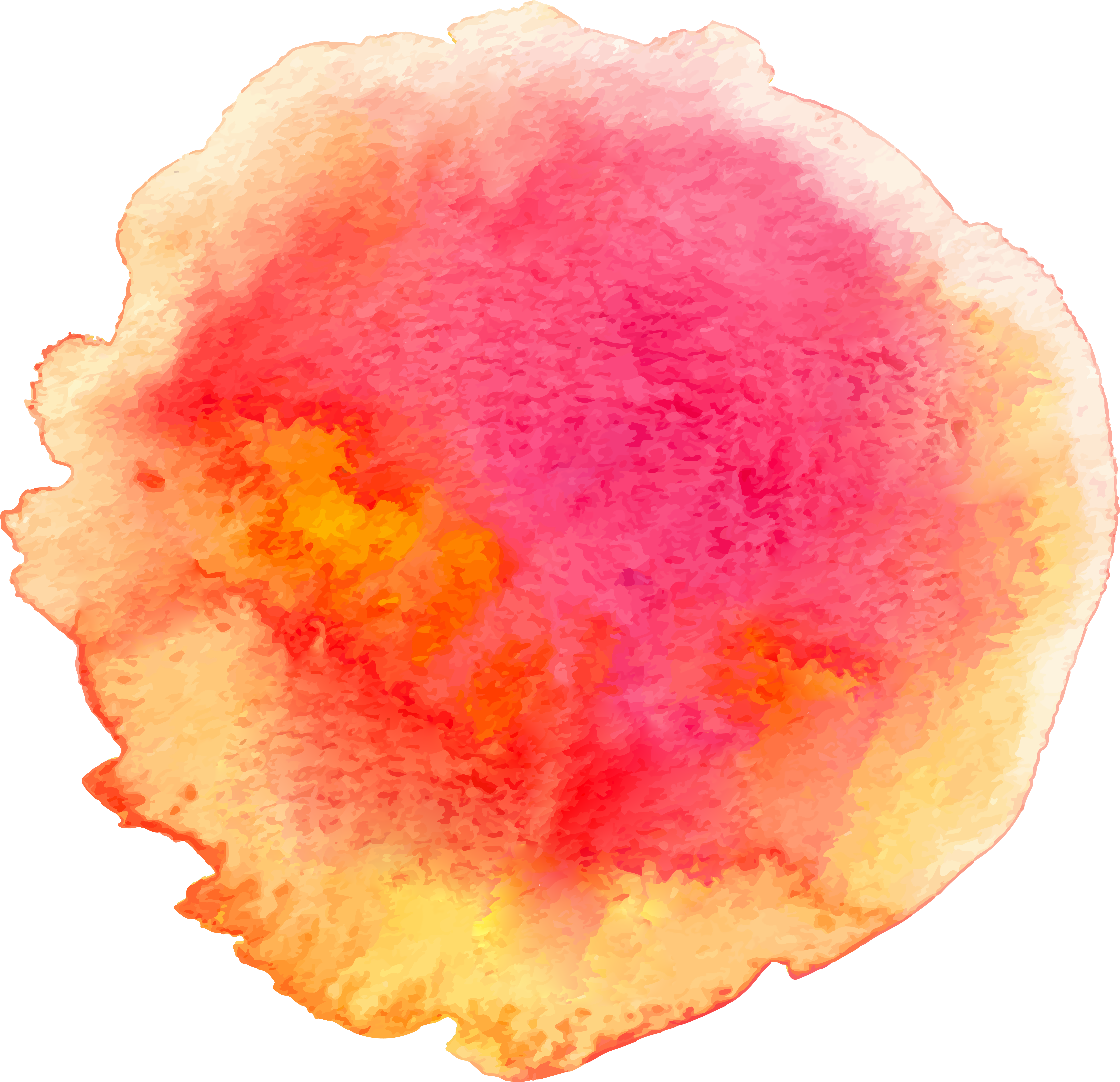 Watercolor Paint Splatter Transparent Png Image - Watercolor Paint (600x587), Png Download