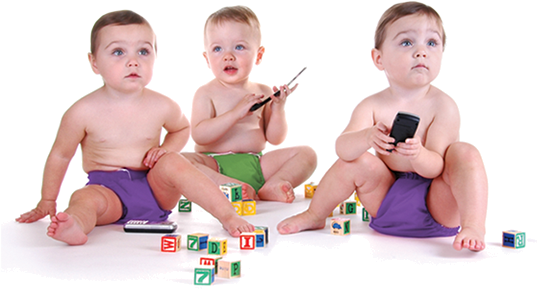 Babies Png Image - Chaos 2 Calm: The Moms-of-multiples' Guide To An Organized (550x298), Png Download