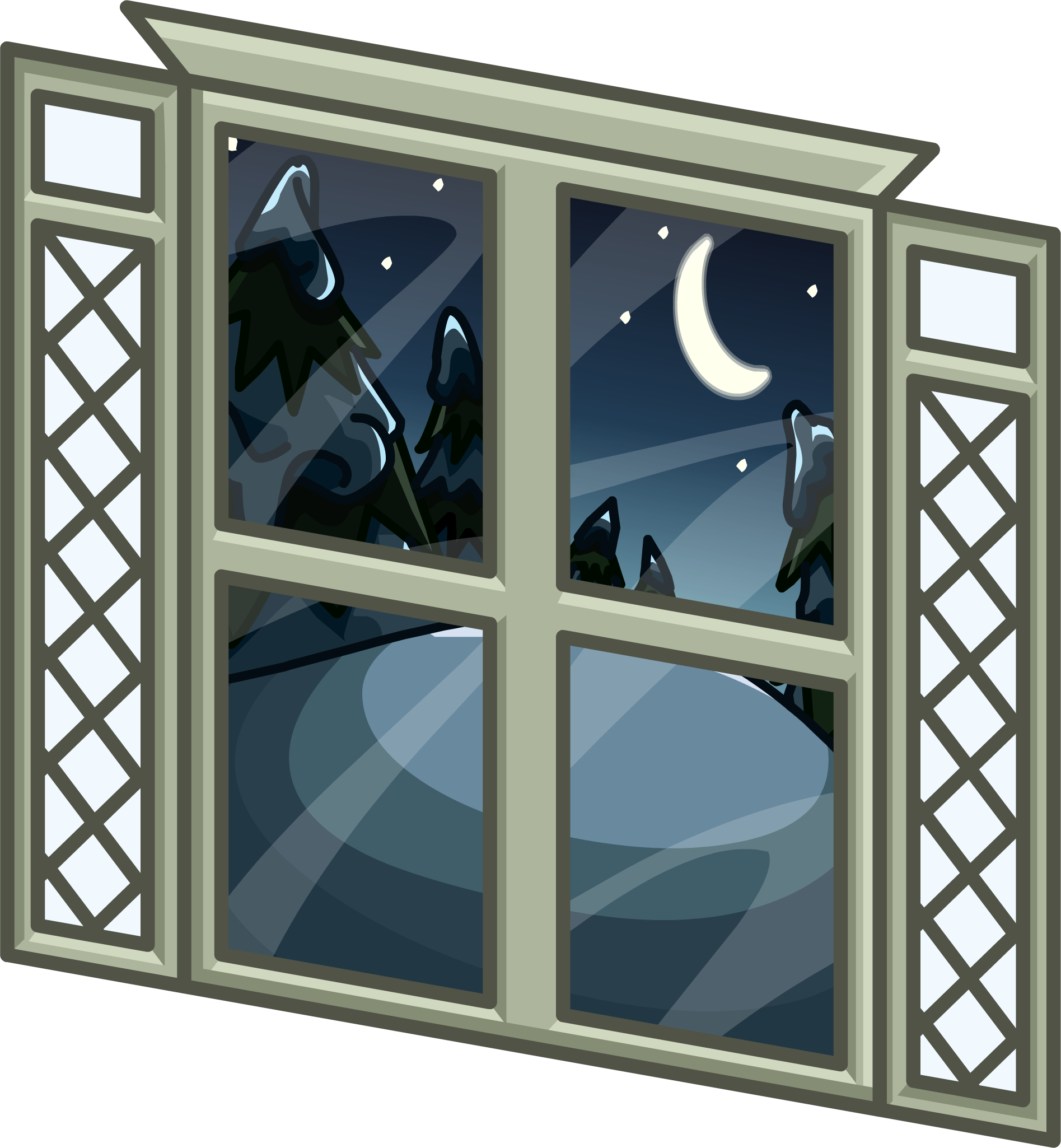 Multi-pane Window Sprite 013 - Schwetzingen Palace (1895x2050), Png Download