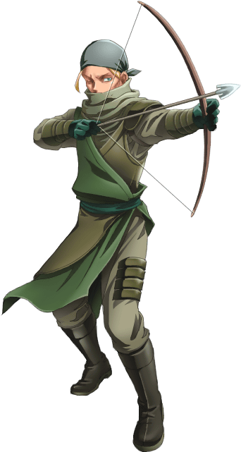 Soldier Bow B Render - Portable Network Graphics (466x640), Png Download