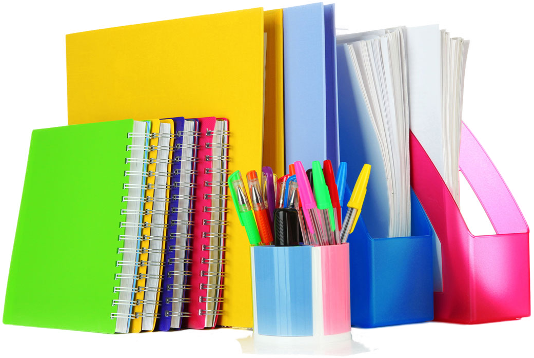 Paper Office Supplies Stationery File Folders - Stationery Png (1200x787), Png Download