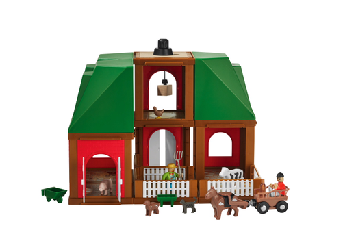 Toy Building, Farmhouse - Playtive Junior Ferme (500x500), Png Download