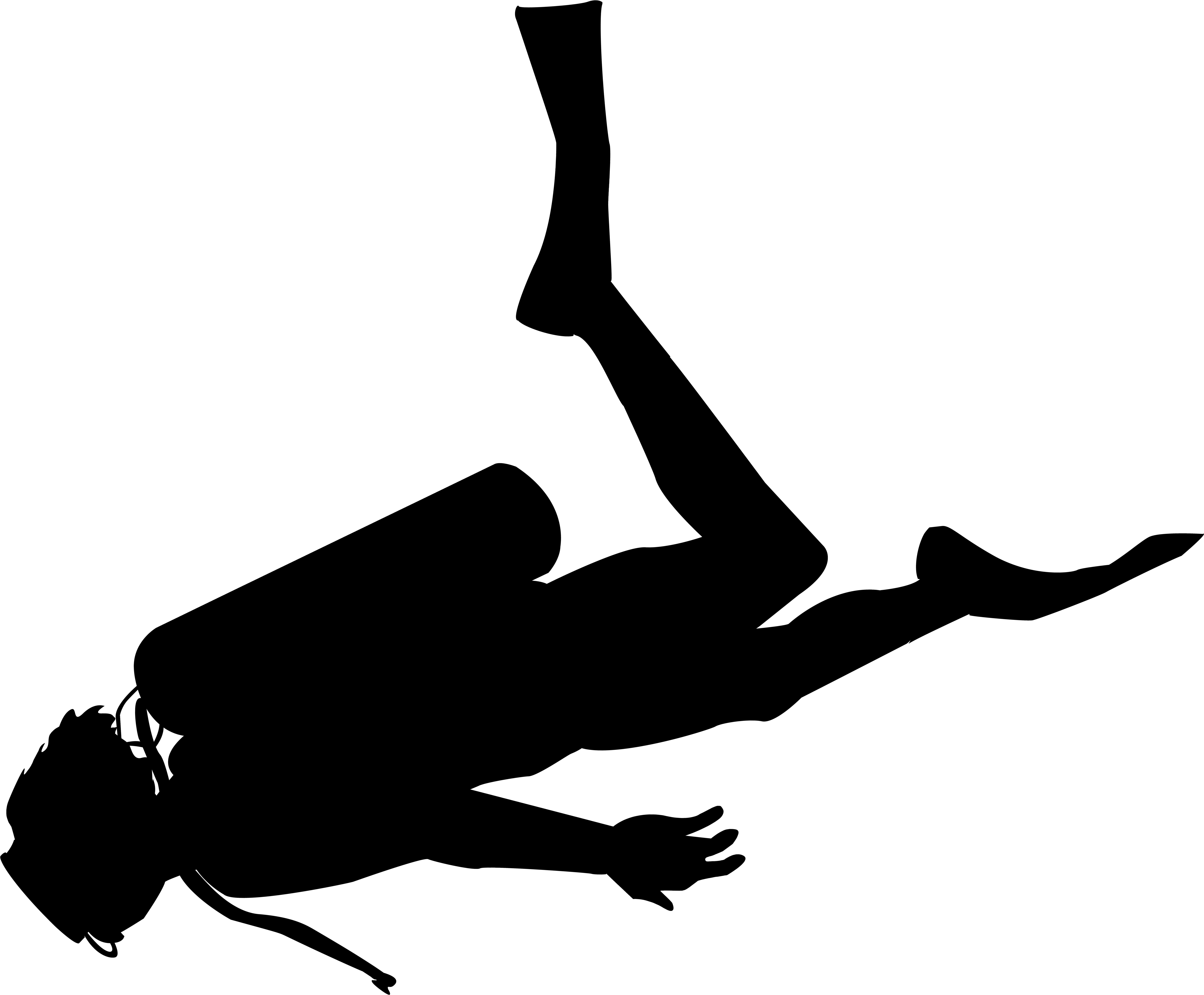 Diver Png (8000x6676), Png Download