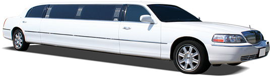 Lincoln Stretch With 5th Door - White Lincoln Town Car Limousine (600x343), Png Download