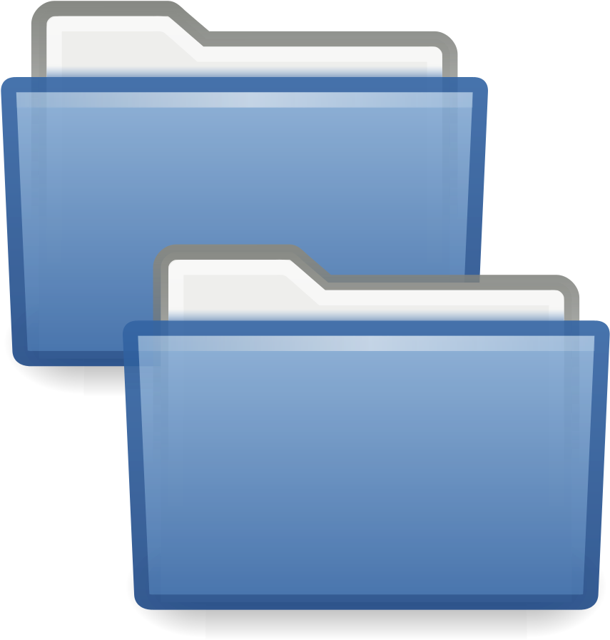 File - Folder-copy - Svg - Folder Copy Icon (1024x1024), Png Download