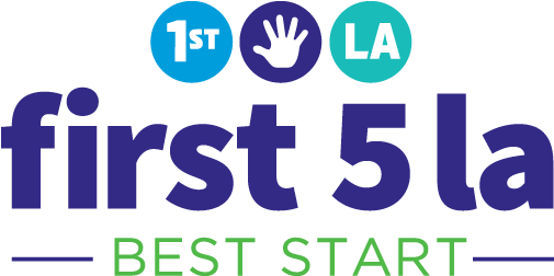First 5 La - First 5 La Logo Png (720x467), Png Download