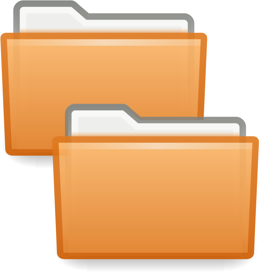 File - Folder-copy2 - Svg - Scalable Vector Graphics (1024x1024), Png Download