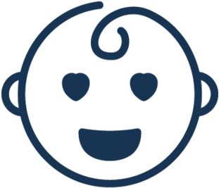 Bagels & Babies - Baby Hair Icon (360x360), Png Download