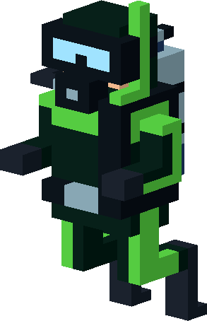 Scuba Diver - Disney Crossy Road Ducktales (293x454), Png Download