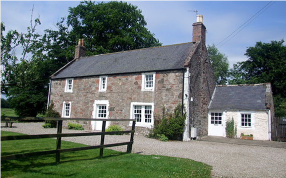 Capo Farmhouse -traditional Country Cottage - Farmhouse (800x533), Png Download