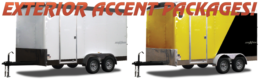 Exterior Accent Packages For Mirage And Tnt Trailers - Trailer (910x280), Png Download