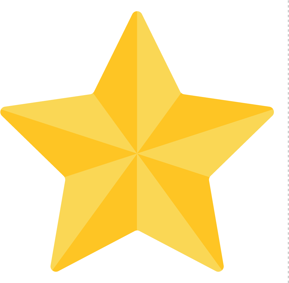 3d Gold Star Transparent Background - Star With Black Background (1000x936), Png Download