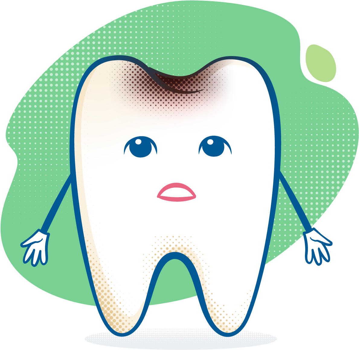 Toothache (2268x1803), Png Download