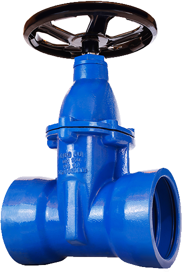 Socket Type Soft-sealing Gate Valve For Casted Pipes - Pipe (800x600), Png Download