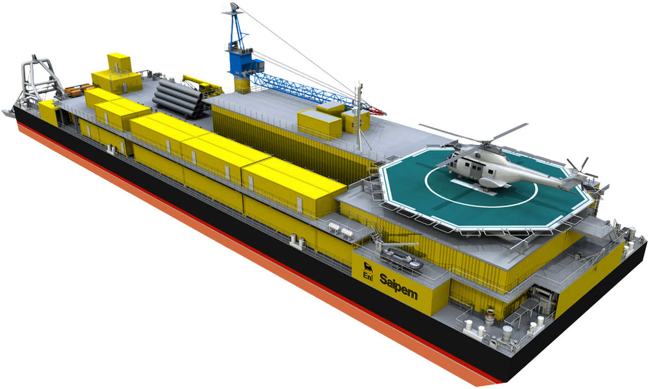 The Damen Pipe Laying Barge Can Lay Pipes Up To 28 - Water (1300x770), Png Download