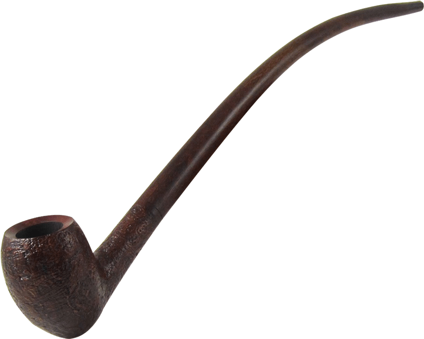 The Sandblasted Briar Halfling Pipe - Fantasy Smoking Pipe (850x850), Png Download