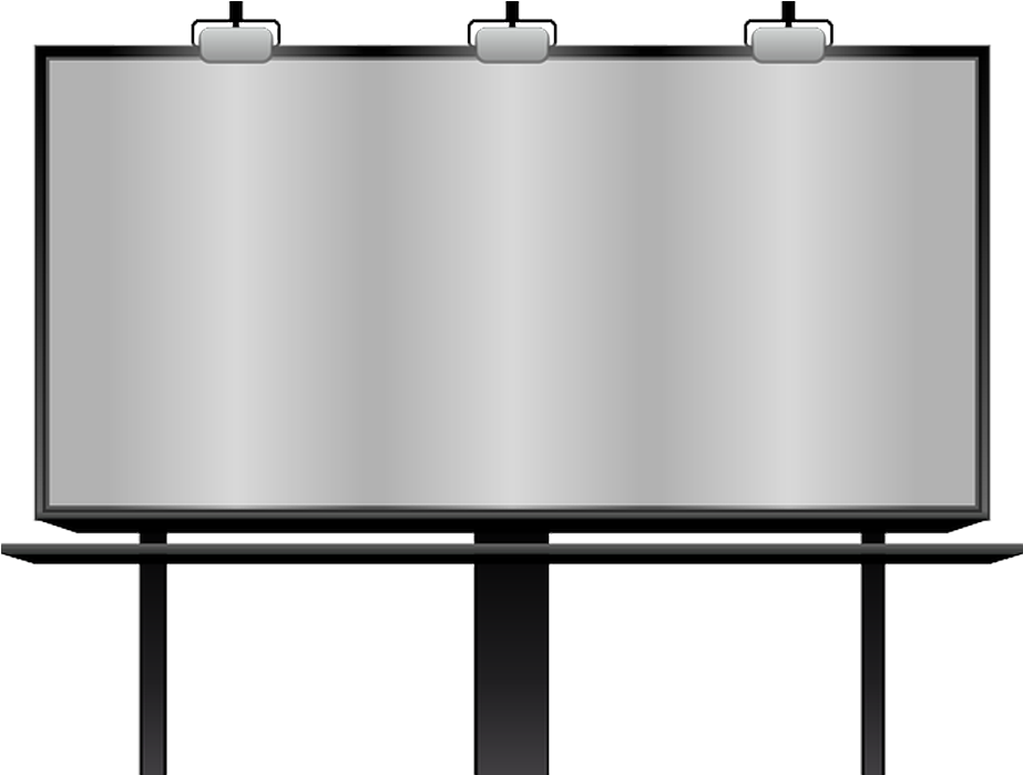 Outdoor Billboard Transparent Png - Blank Scoreboard Png - Free