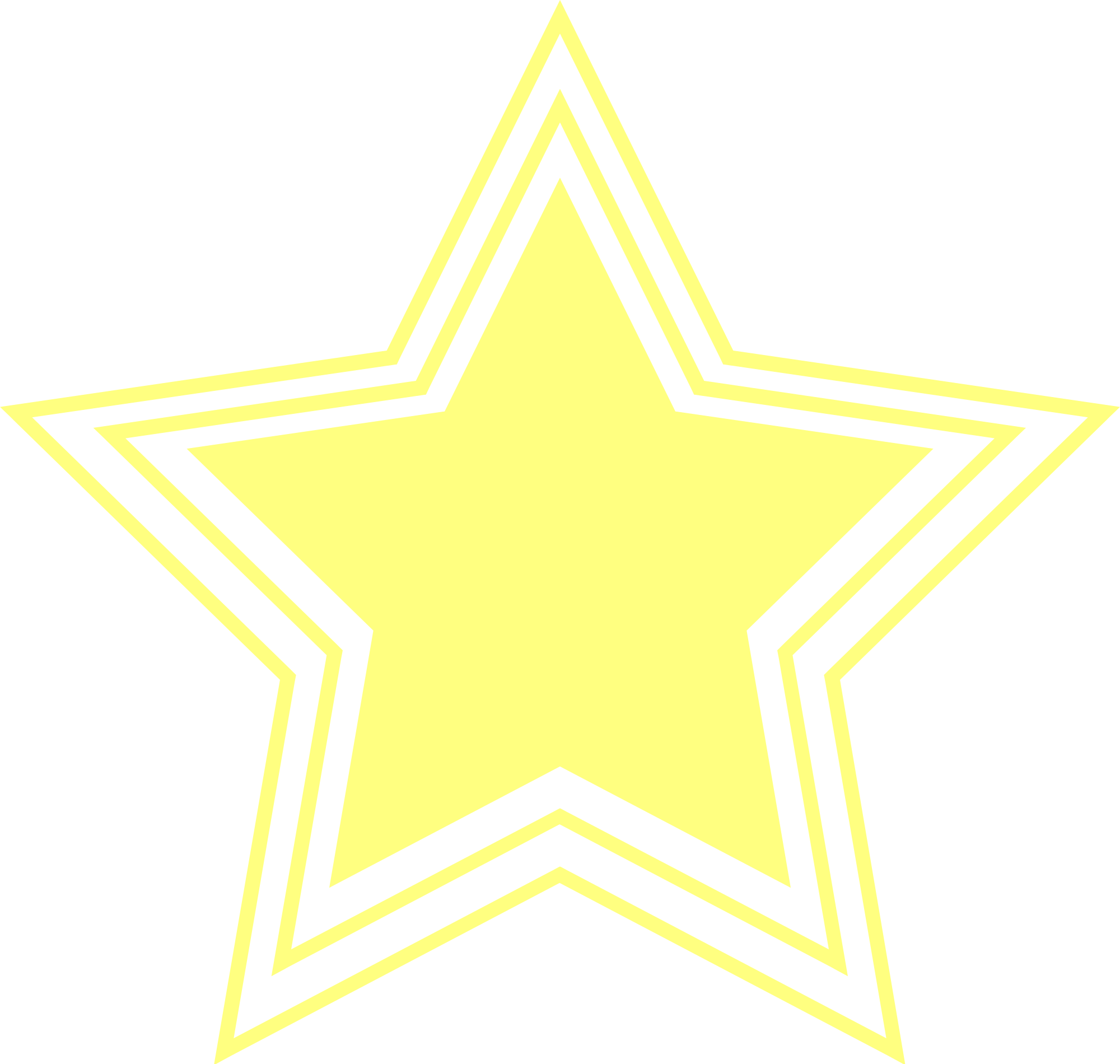 File - Yellow Star - Svg - Yellow Star No Background (1078x1024), Png Download