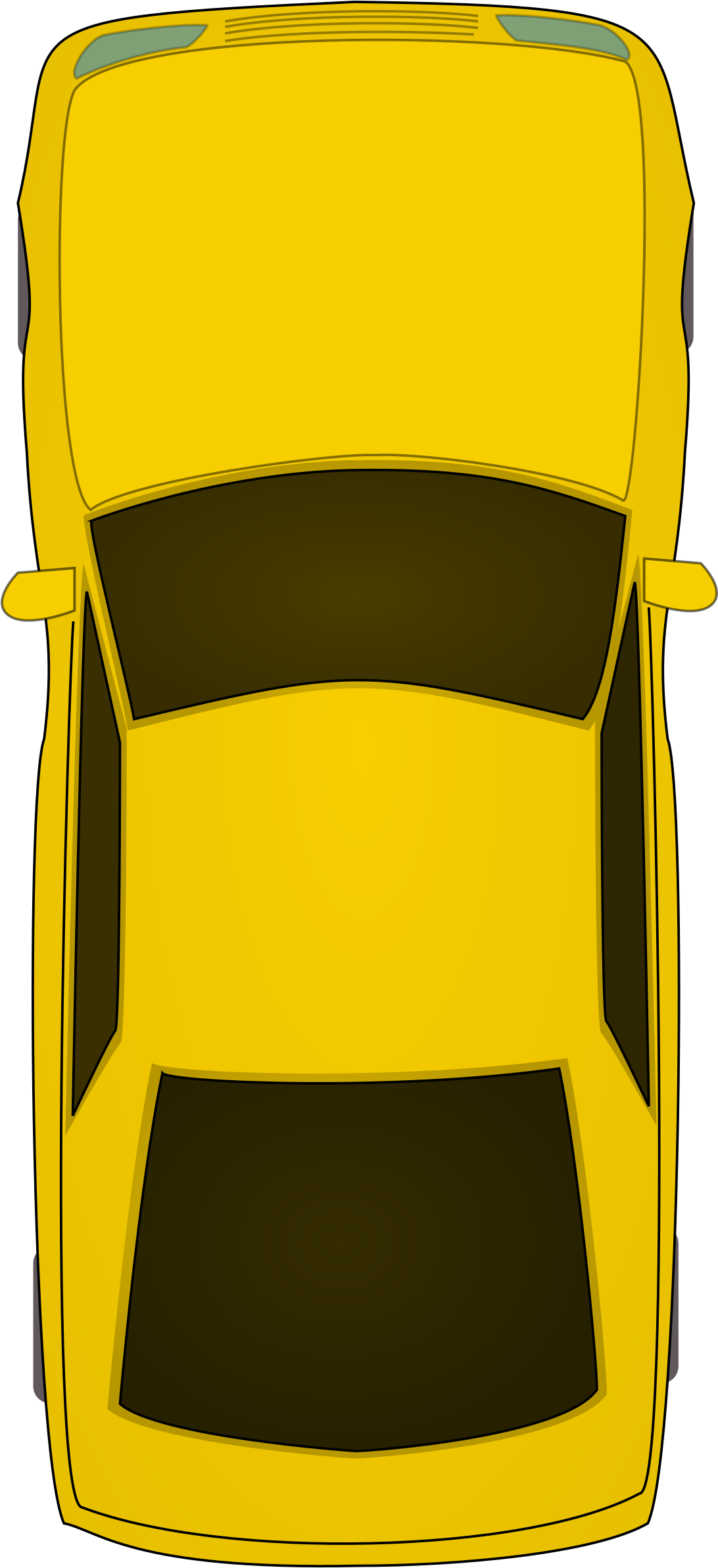 Collection Of 14 Free Acrasy Clipart Top View - Top View Car Clipart Png (1091x2400), Png Download