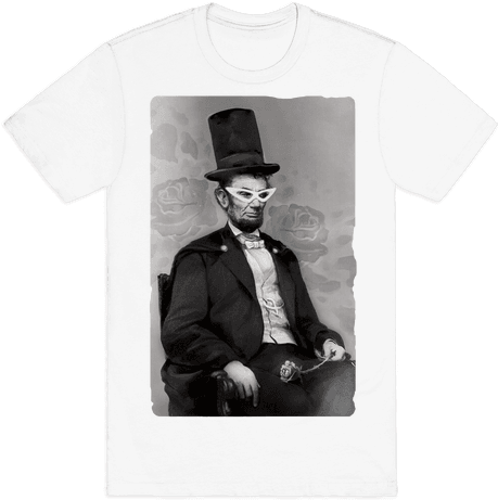 Japanese Abraham Lincoln Mens T-shirt - Gentleman (484x484), Png Download