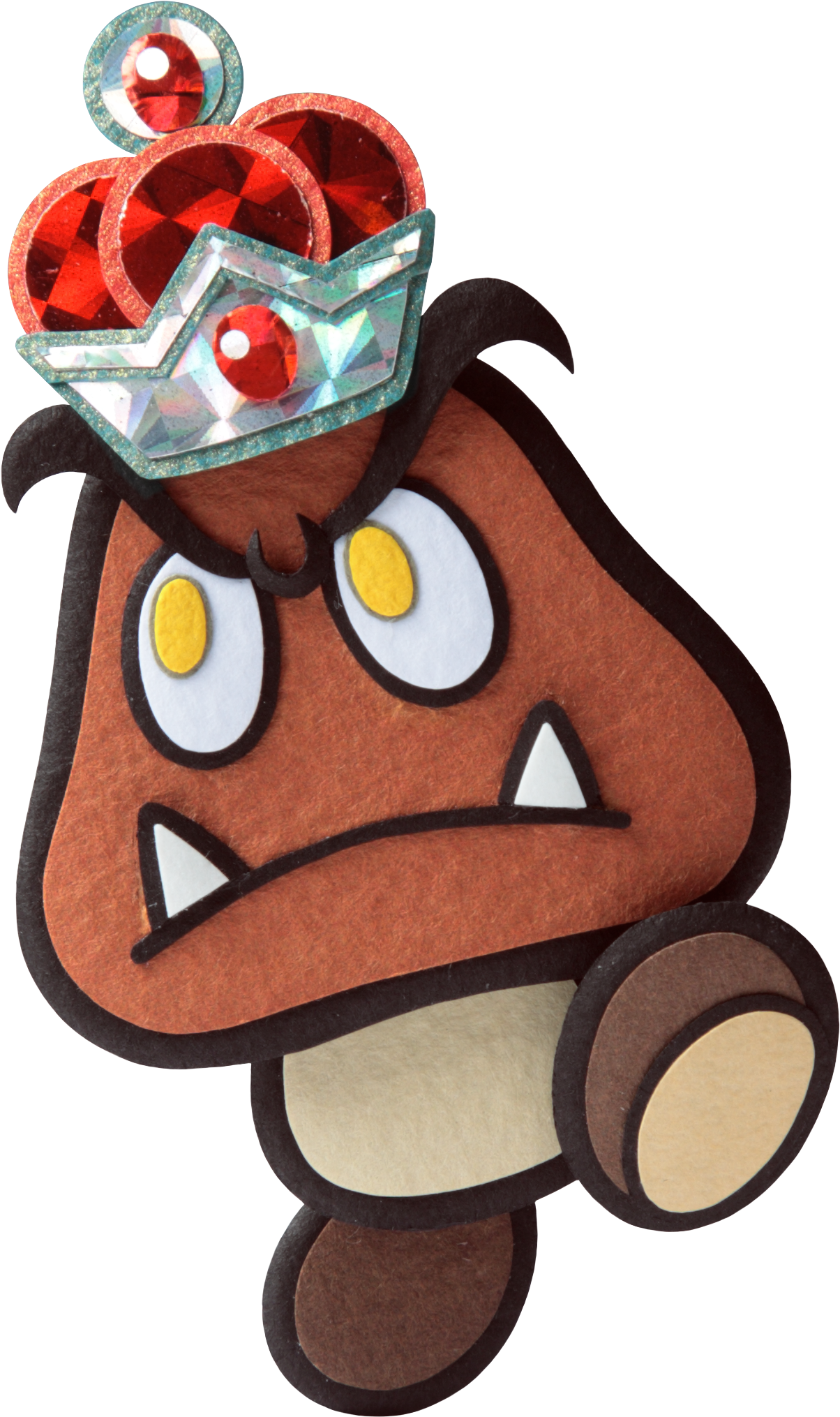 Megasparkle Goomba (480x480), Png Download