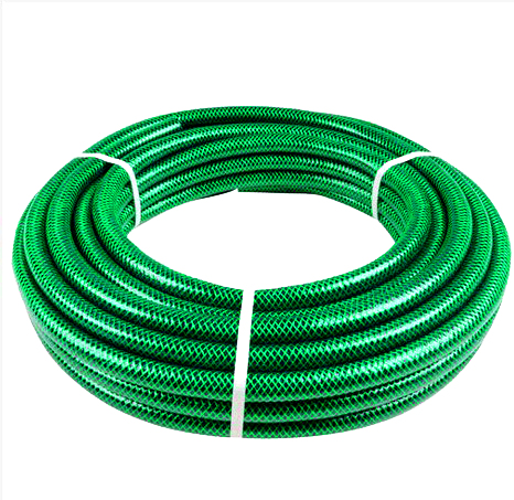 Duplon Brided Hose Garden - Rubber Water Pipe (466x453), Png Download