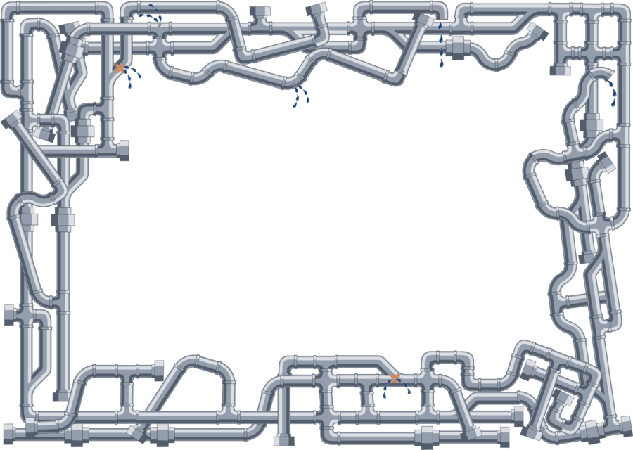 Pipes Clipart Pipe Clip Art - Pipes Clipart (900x640), Png Download