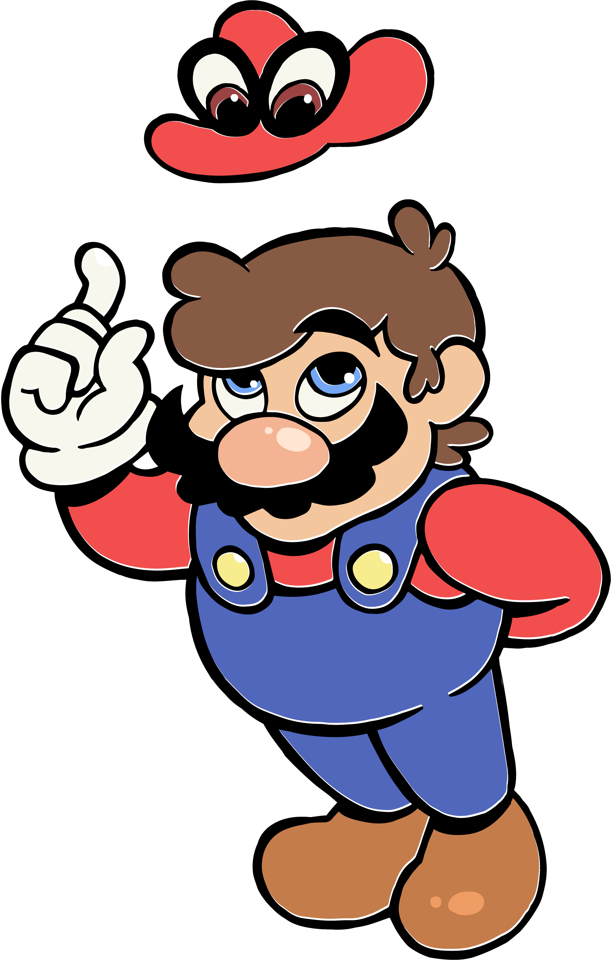 Super Mario Odyssey - Mario Series (2001x3143), Png Download
