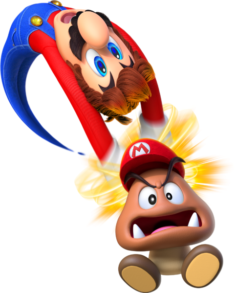 Promovido Como O Game De Plataforma De Mundo Aberto - Super Mario Odyssey Capture Ability (481x599), Png Download